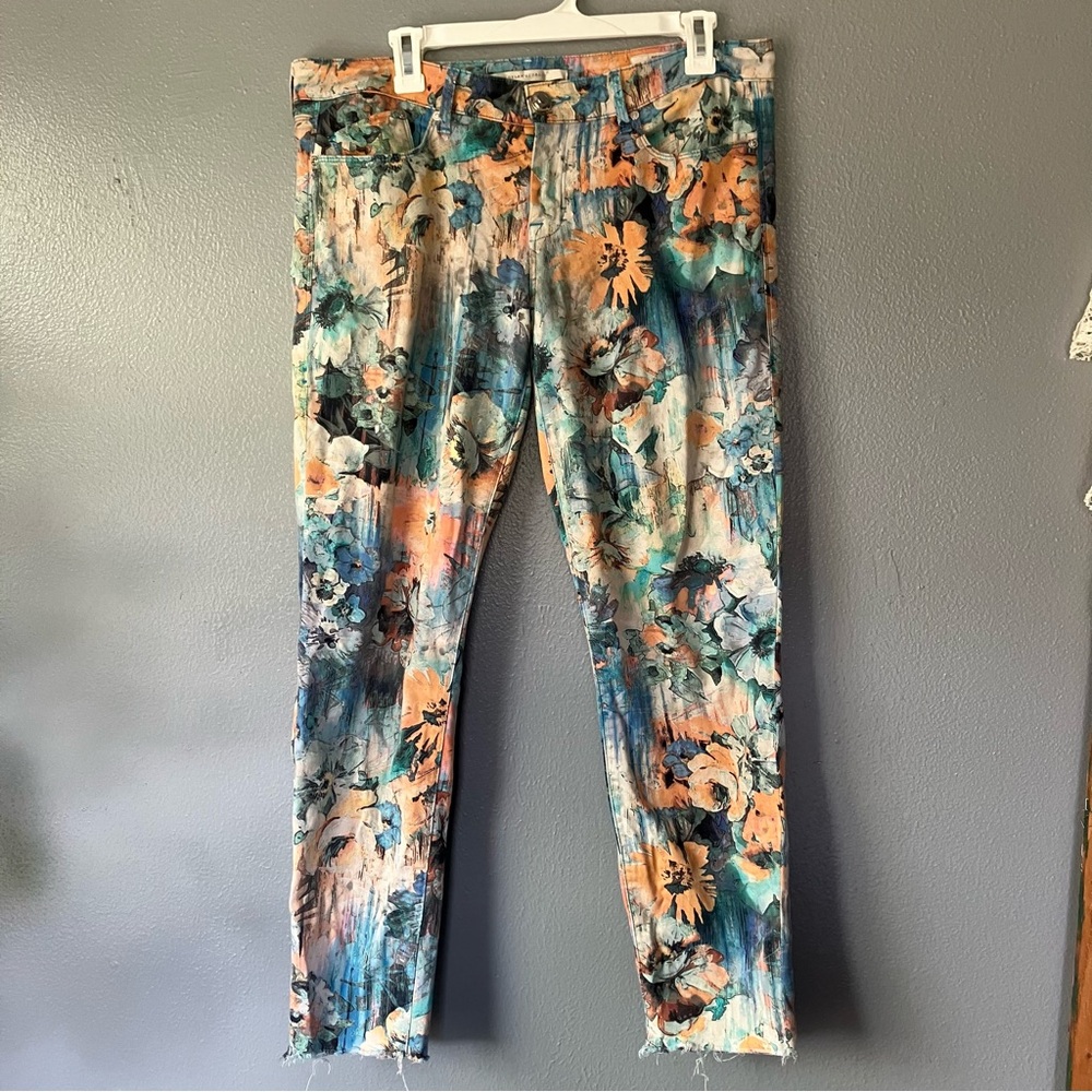 Floral Skinny Pants